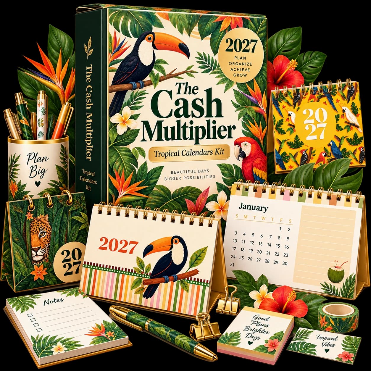The Cash Multiplier 3D mockup